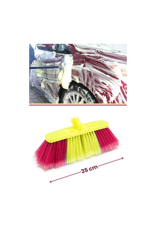 Trendy Mega Oto Fırçası, Otomobil Minibüs Otobüs Profesyonel Mega Yıkama Temizlik Fırçası F113