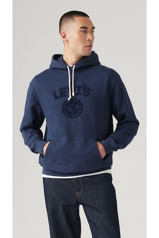 Levi's Kapüşon Yaka Lacivert Erkek Sweatshirt A2639-0044-5114 Lacivert