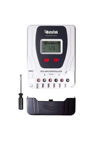 Betatek 60 Amper Pwm Solar Şarj Kontrol Cihazı - 12 / 24 Volt Akü Şarj Regülatörü - Şarj Kesici