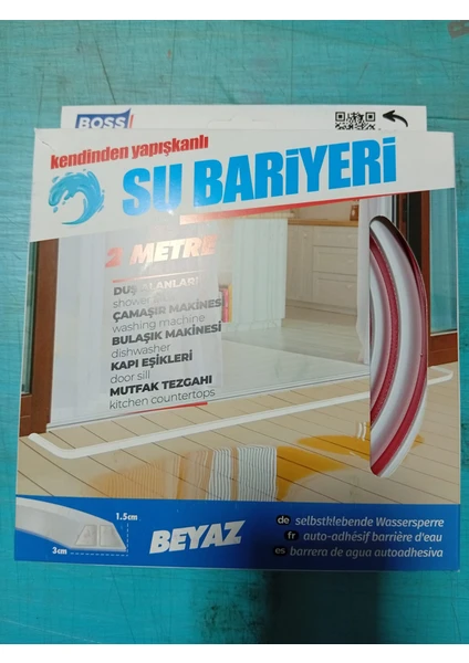 Su Bariyeri Kendinden Yapışkanlı Su Tutma Bariyeri Banyo Mutfak