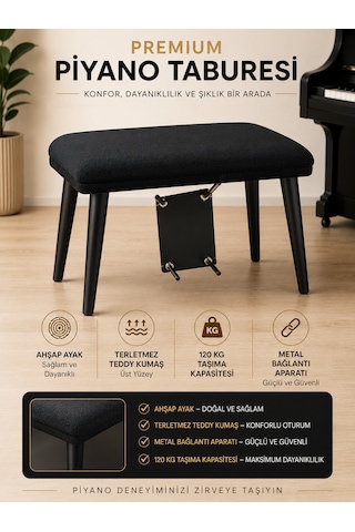 Reiter Md33 Tabure Dahil Kapanır Kapak 88 Keys