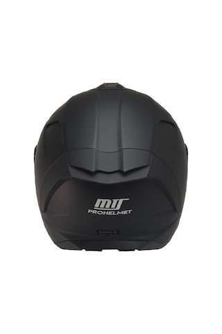Mts Full Face Double Güneş Vizörlü Ece 22.06R Motosiklet Kaskı Mat Siyah
