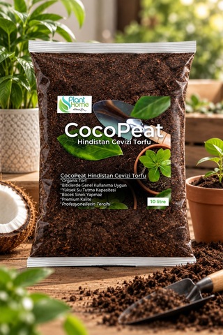 10 Litre Hindistan Cevizi Torfu %100 Doğal Torf - Cocopeat Hindistan Cevizi Lifi Diğer