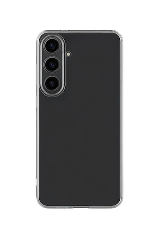 Galaxy S26 Plus Lüx Şeffaf Silikon - Şeffaf Çok Renkli