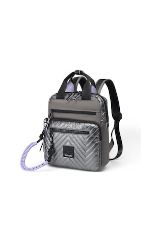 Smart Bags Gri/lila Kadın Sırt Çantası Smb3250 6876680 Gri - Lila