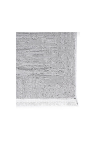 Elvey Home 7102 Gri Modern Desen Doğal Taban Koridor Mutfak Çocuk Oturma Odası Salon Halı Yolluk 7102grey