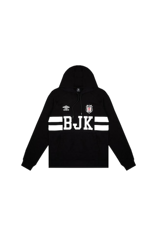 Beşiktaş Lisanslı Kapüşonlu Sweatshirt Siyah