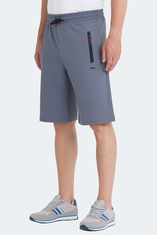 Slazenger Osaku 2 Li Set Erkek Şort Siyah - Koyu Gri