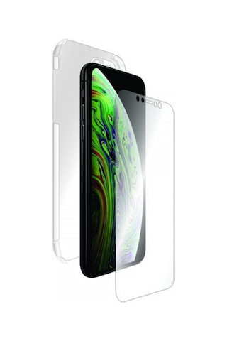 Exquıs Apple Uyumlu iPhone 11 Pro Ön Ve Arka Koruma 360 Full Kaplama - Şeffaf