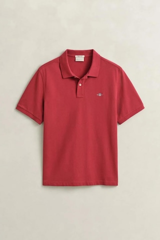 Gant Erkek Kırmızı Regular Fit Logolu Polo Yaka T-shirt-14704