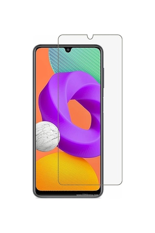 Samsung Uyumlu Galaxy M22 Nano Kırılmaz Cam Ekran Koruyucu Şeffaf