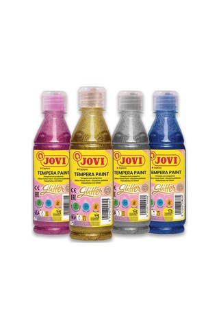 Jovı 517 Guaj Boya Simli 250ml Gümüş Çok Renkli