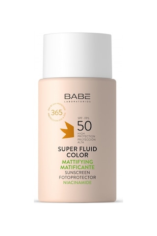 Babe Sunscreen Mattifying Super Fluid Color - Matlaştırıcı Renkli Güneş Kremi