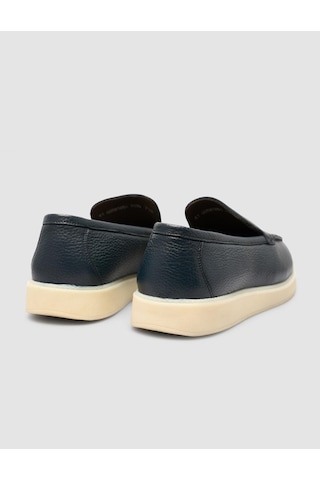 Cabani %100 Lacivert Erkek Loafer Ayakkabı Lacivert