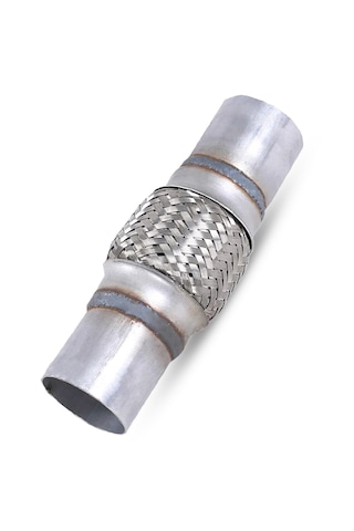 Egzoz Spiral Flex Borusu, 45mm 190mm,üniversal Tip, Paslanmaz Çel