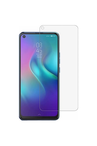 Tecno Camon 12 Air Nano Kırılmaz Cam Ekran Koruyucu Şeffaf