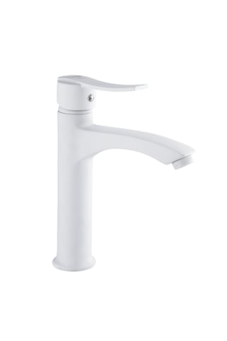 Nova Beyaz Lavabo Bataryası Orta Boy Beyaz