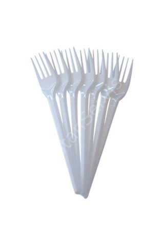 Plastik Çatal 100 Adet
