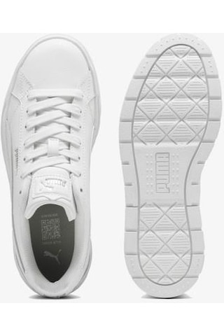 Puma Karmen Iı L 397456 02 Kadın Sneaker Ayakkabı Beyaz 36-40 Beyaz