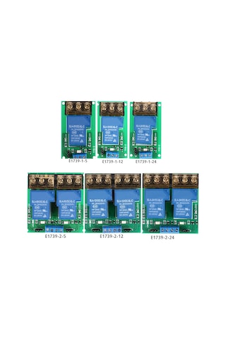 Neevoyu 24v İki Yollu Röle Modülü - 30a Akım, Optokoppor Yalıtımı, Yüksek/düşük Seviye Tetikleyici