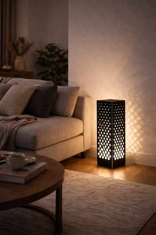 Modern Dekoratif Lamba / Aplik 55 Cm Işık Desenli, 4 Panelli Şık Ortam Aydınlatması Beyaz Diğer