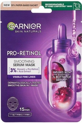 Garnier Skin Naturals Pro-Retinol Yüz Maskesi 22 G
