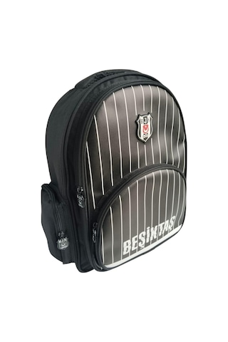 Beşiktaş Çubuk Desenli Suni Deri Okul Sırt Çantası 25352 Desenli