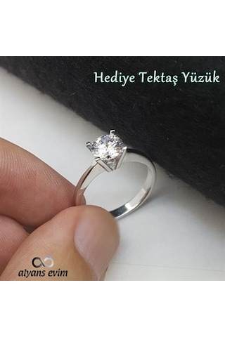 Gümüş Dünüm Bugünüm Yarınım İsimli Çift Alyans