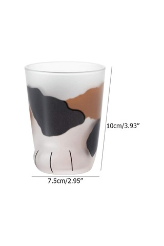 Aşk Kedi Pençesi Cam, Kaplan Pençesi Kupası Ofis Kahve Kupası