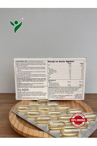 Herbalife Herbalifeline Max Omega 3 - Balık Yağı 30 Kapsül