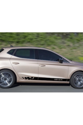 Seat Ibıza Yan Kapı Sticker Etiket Modeli 2