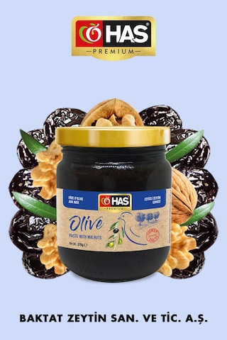 Has Premium Cevizli Siyah Zeytin Ezmesi 210 G Has Premium Cevizli Siyah Zeytin Ezmesi 210 G