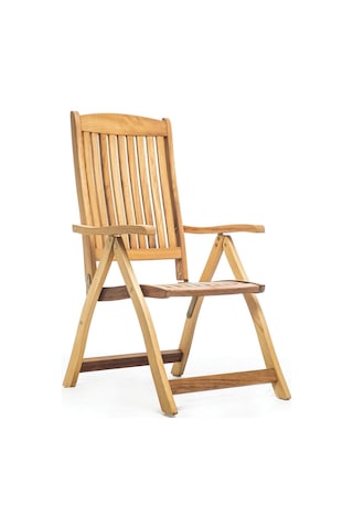 Rehome Salt İroko Katlanabilir Sandalye Kahverengi