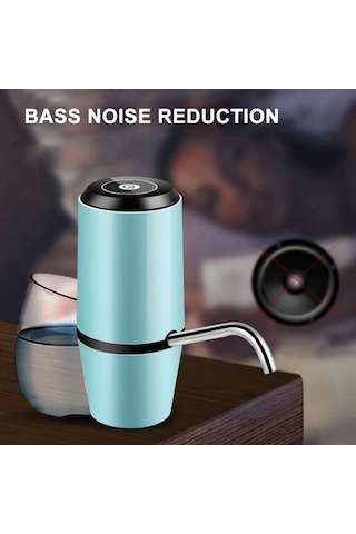 Leezsing Elektrikli Otomatik Pompa Dağıtıcı Su Şişesi Pompası Usb Şarjlı İçme Suyu Pompası Dokunmatik Kontrol Ev Ofis İçin