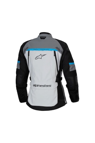 Alpinestars Stella Bogota Pro Drystar Korumalı Kadın Motosiklet Montu Gri Siyah Mavi