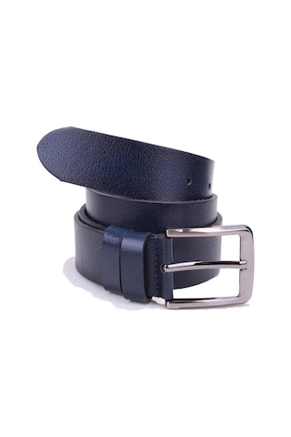 Dagoster DMK26-467DG Lacivert 4 CM Hakiki Deri Erkek Kemer Lacivert