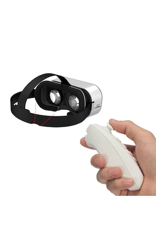 Microcase Vrpark V5 3D Sanal Gerçeklik Gözlüğü + VR Bluetooth Kumanda