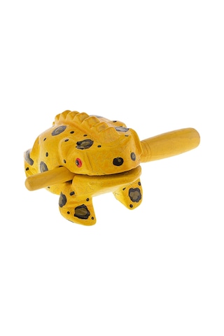 Tayland Geleneksel Kurbağa Sesi Çıkaran Dekoratif Şans Kurbağası Sarı10 Cm no:3 Tayland Geleneksel Kurbağa Sesi Çıkaran Dekoratif Şans Kurbağası Sarı10 Cm no:3