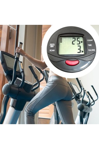 Trendooze Stepper Sayacı Yuvarlak Ev Kullanımı Spor Ölçüm Cihazı Egzersiz Takibi
