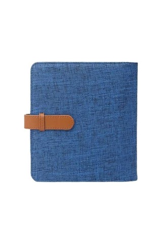 Tongxida 3 İnç 288 Sayfa Keten Albüm Koyu Mavi