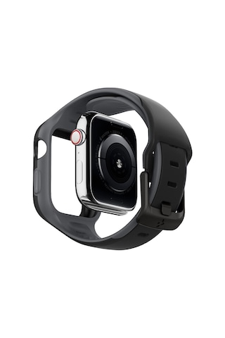 Spigen Apple Uyumlu Watch Seri 6/Se/5/4 (40 MM) Ile Kılıf Liquid A-Black