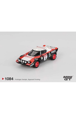 Mini Gt Mgt01084 1/64 Lancia Stratos Hf 4 1978 Rally Sanremo Winner Çok Renkli