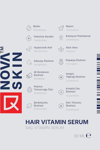 Novaskin Saç Vitamin Serum