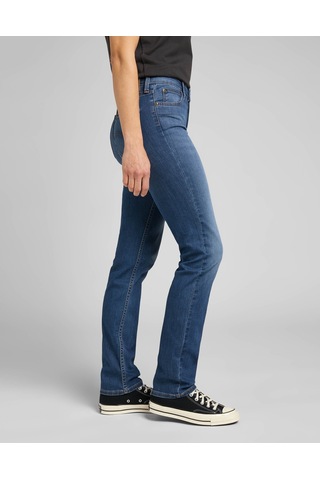 Lee Marion Straight Fit Düz Kesim Normal Bel Esnek Jean Kot Pantolon L301EMC39 Mavi