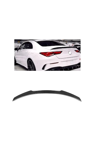 Autogp Mercedes Cla W118 Bagaj Üstü Spoiler Karbon 2018+