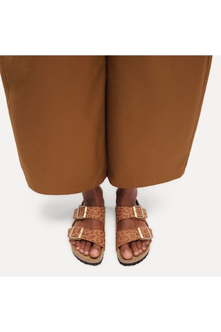 Birkenstock Bırkenstock Arızona Syn Leopard Çift Bantlı Kadın Terlik 1031926 1031926 Turleo Turuncu Leopar