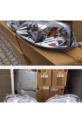 Honda İes Civic Makyajlı Kasa 1999-2001 Model Uyumlu Usdm Far