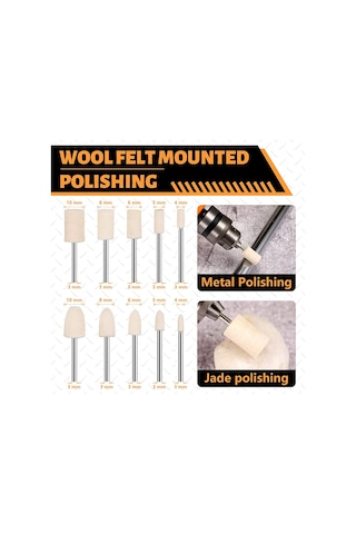 Yifomall 58 Parça Mini Cilalama Seti - Saat Ve Takılar İçin Yüksek Performanslı Parlatma Aleti