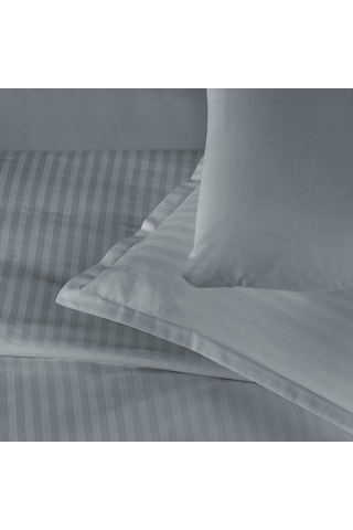 Infinity Tek Kişilik Poplin Nevresim Takımı Gri 4 Parça