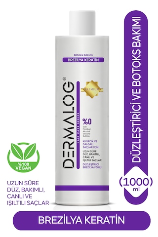 Dermalog Saç Botoksu & Brezilya Keratini - Pofessional Premium Seri 1000 Ml